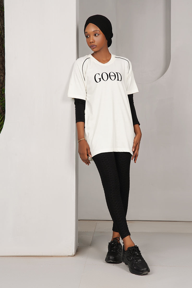 SNAP BUTTON T-SHIRT