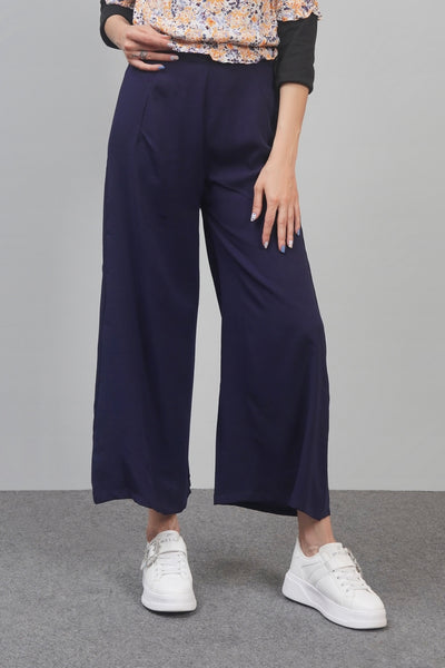 Wide Leg Georgette Pants