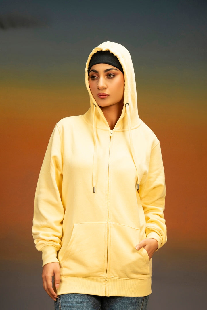 Ladies Zipper Hoodie