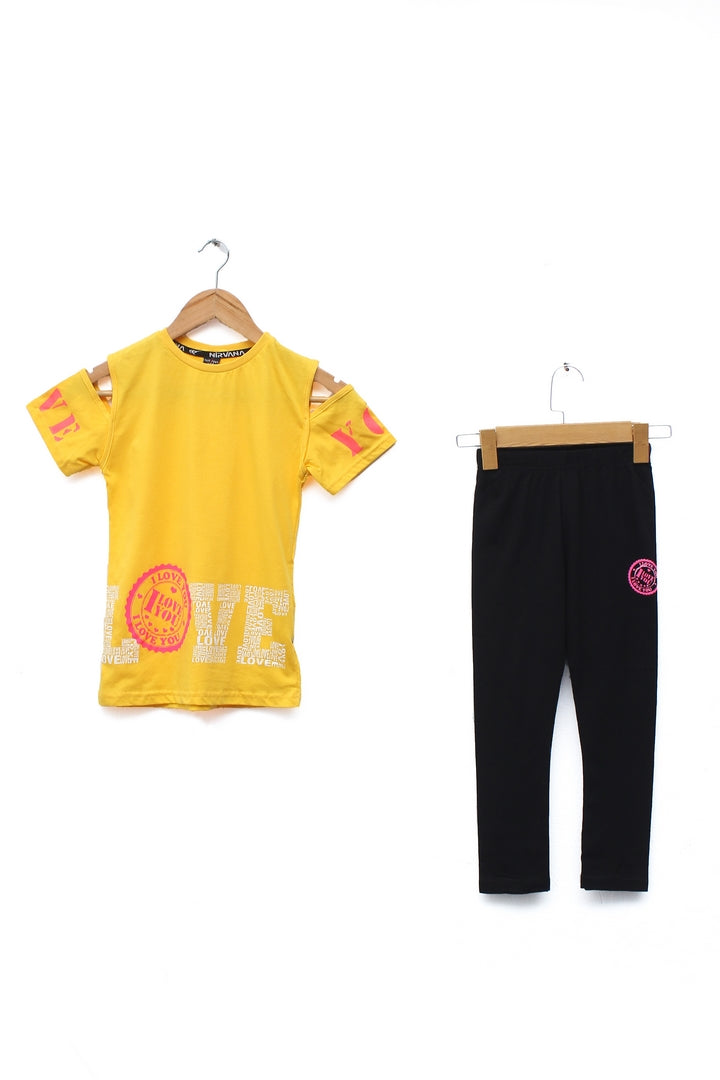 Girls T-Shirt with Short