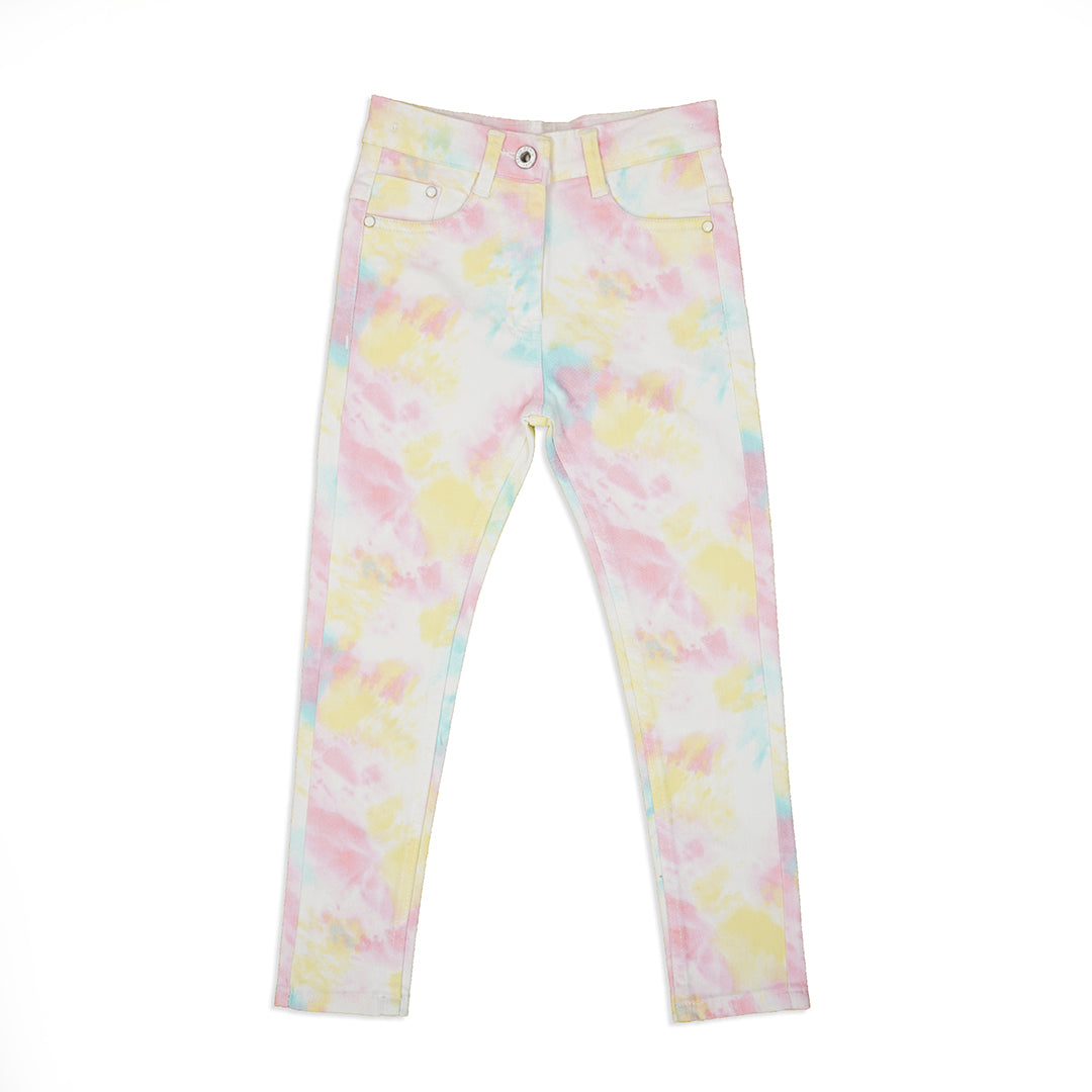 Tie N Dye Girls Chinos