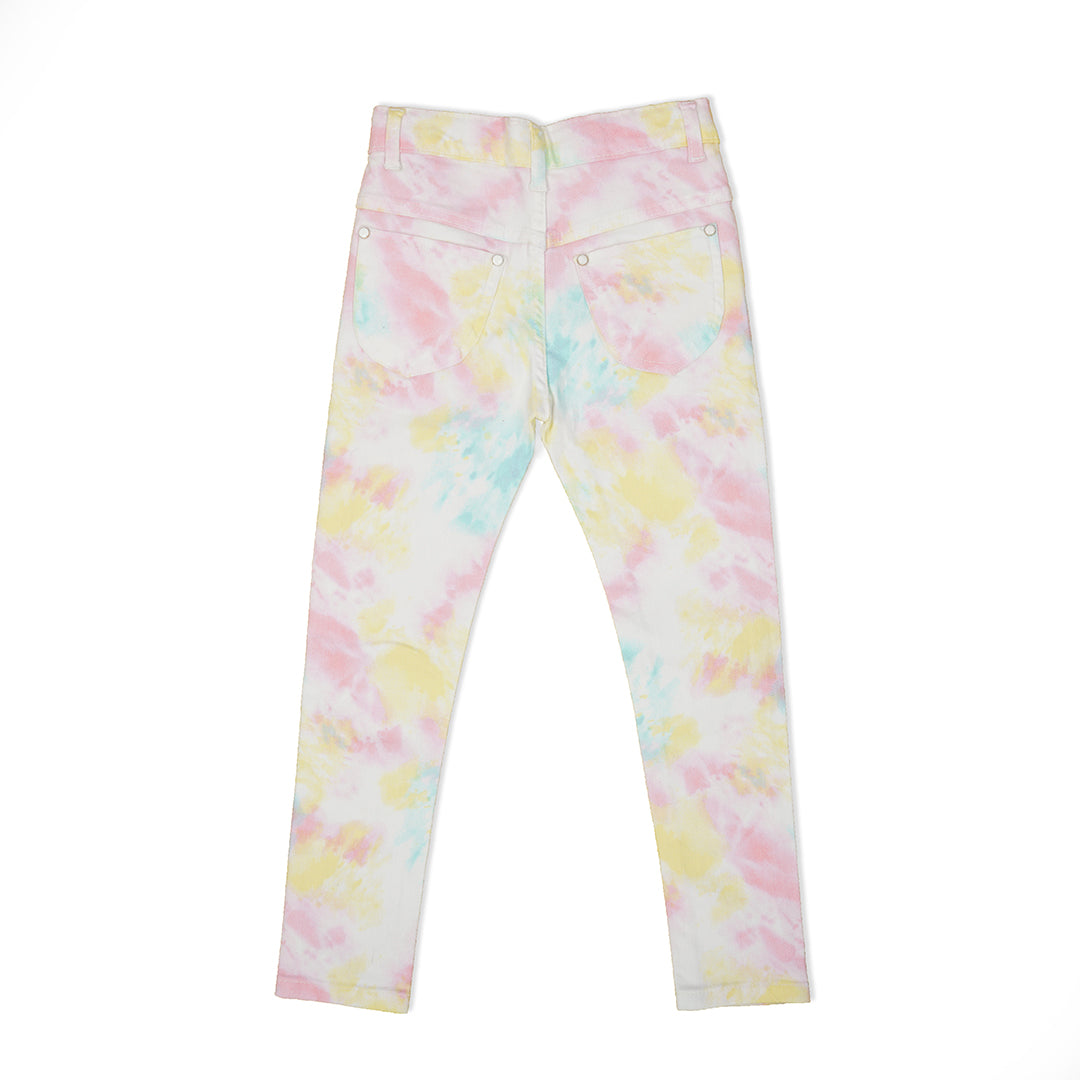 Tie N Dye Girls Chinos