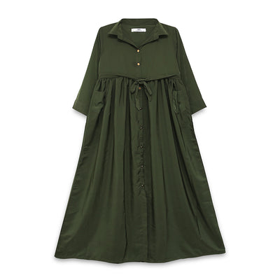 Bottle Green Jewel Dress