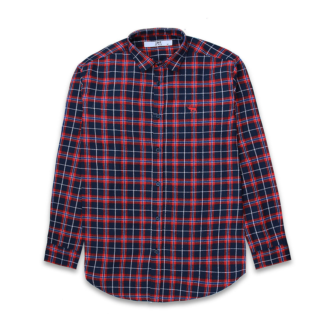 Vintage Flannel Casual Shirt