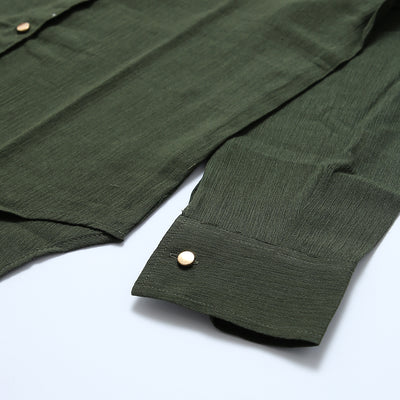 Happy-Go-Lucky Green Shirt