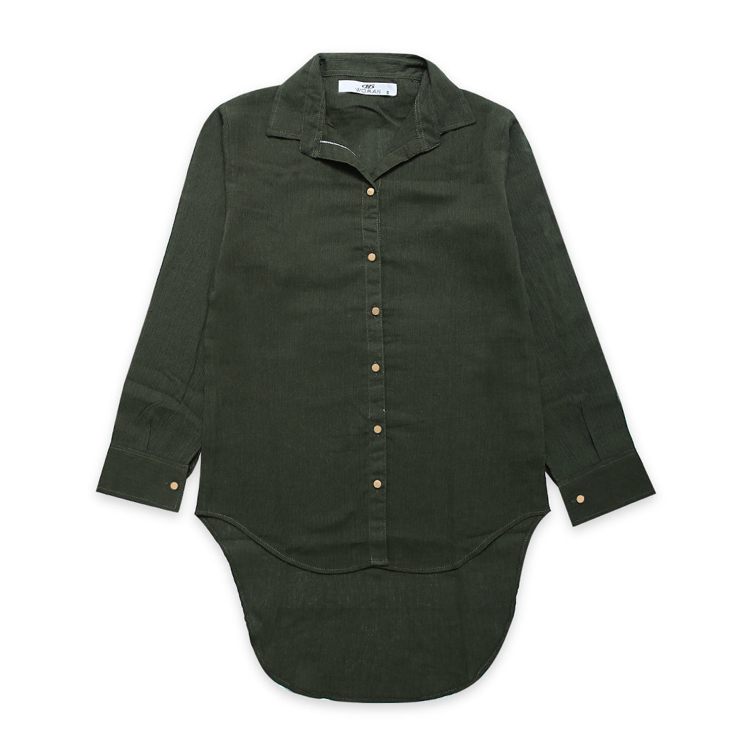 Happy-Go-Lucky Green Shirt
