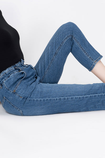 women Denim MID RISE STRAIGHT FIT
