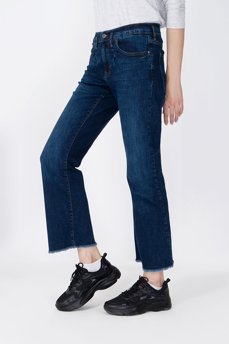 women Denim MID RISE FLARE FIT