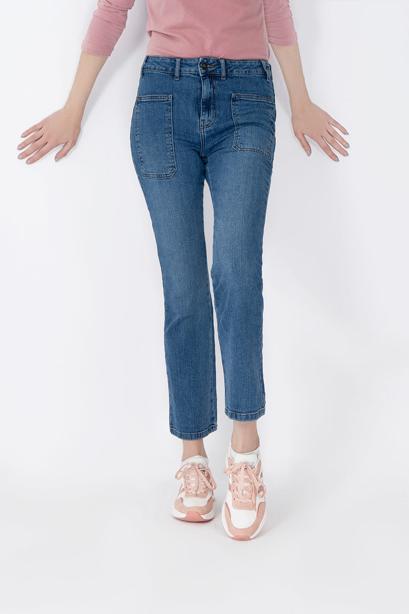 women Denim MID RISE BOOTCUT FIT