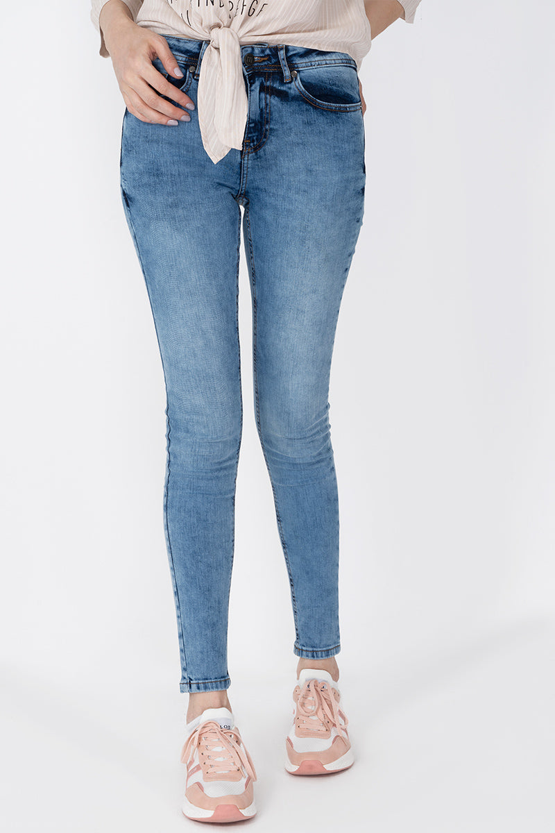 women Denim MID RISE SKINNY FIT