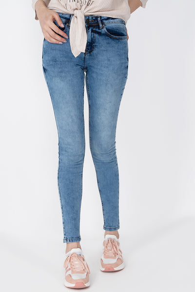 women Denim MID RISE SKINNY FIT