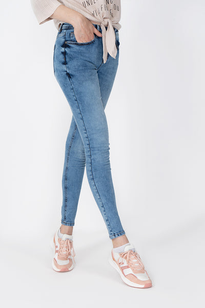 women Denim MID RISE SKINNY FIT
