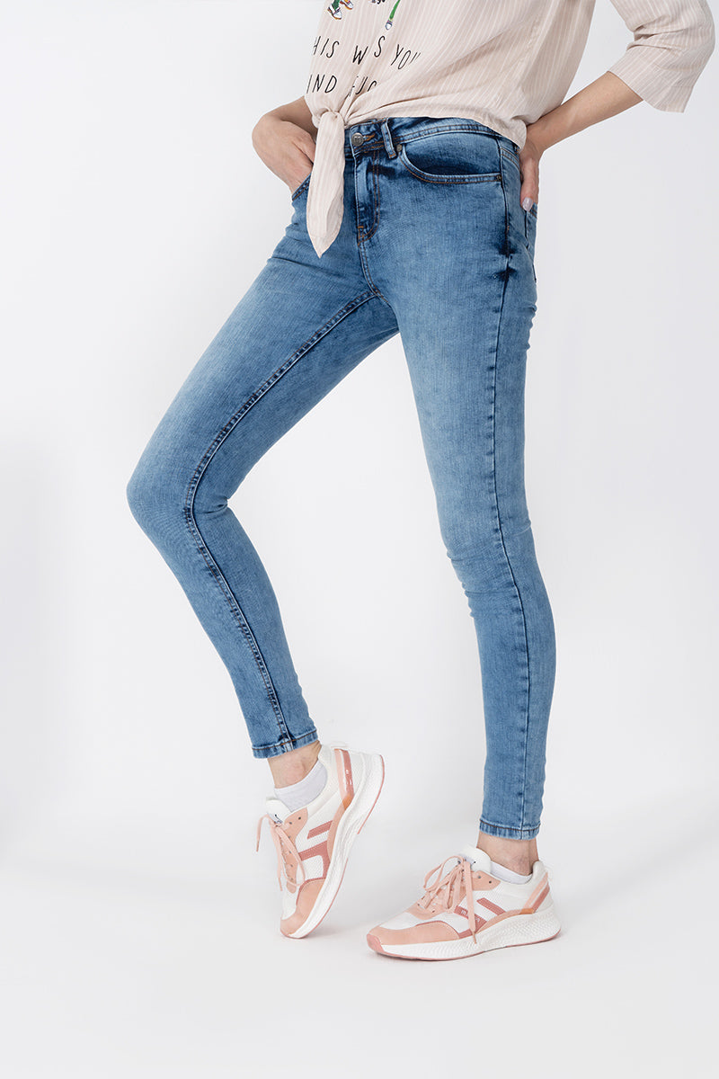 women Denim MID RISE SKINNY FIT