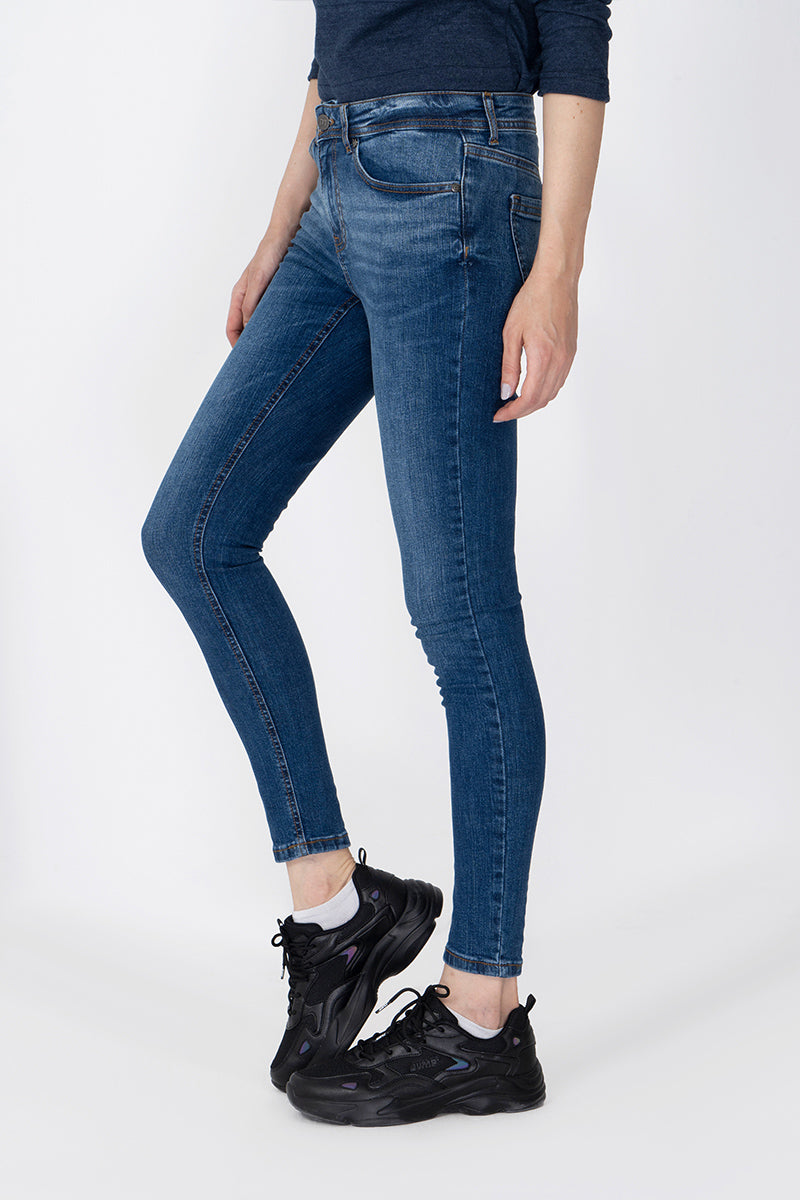 women Denim MID RISE SKINNY FIT