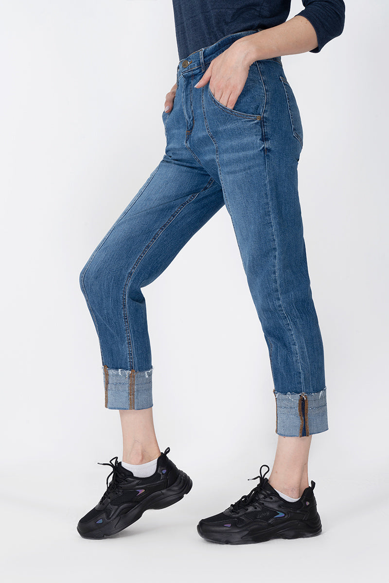 women Denim MID RISE REGULAR FIT