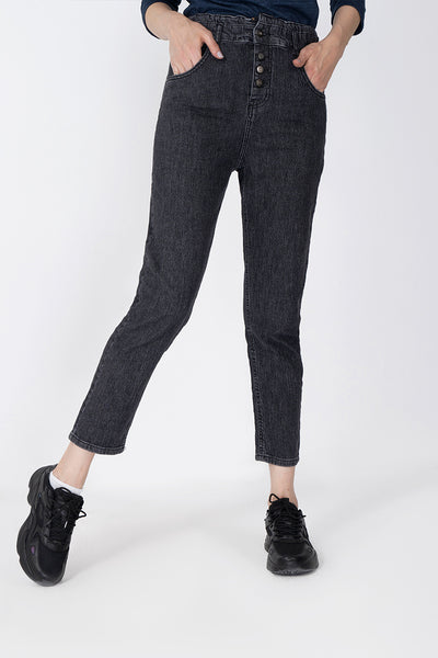 women Denim MID RISE STRAIGHT FIT