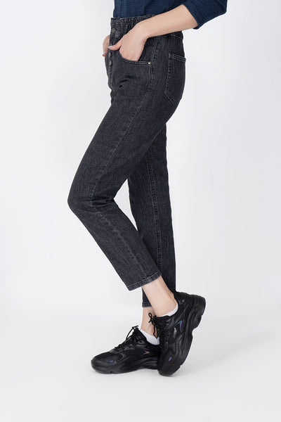 women Denim MID RISE STRAIGHT FIT