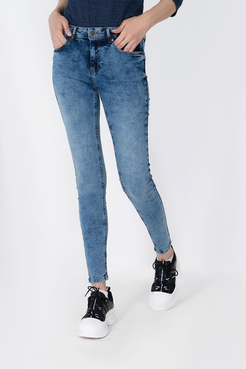 women Denim MID RISE SKINNY FIT