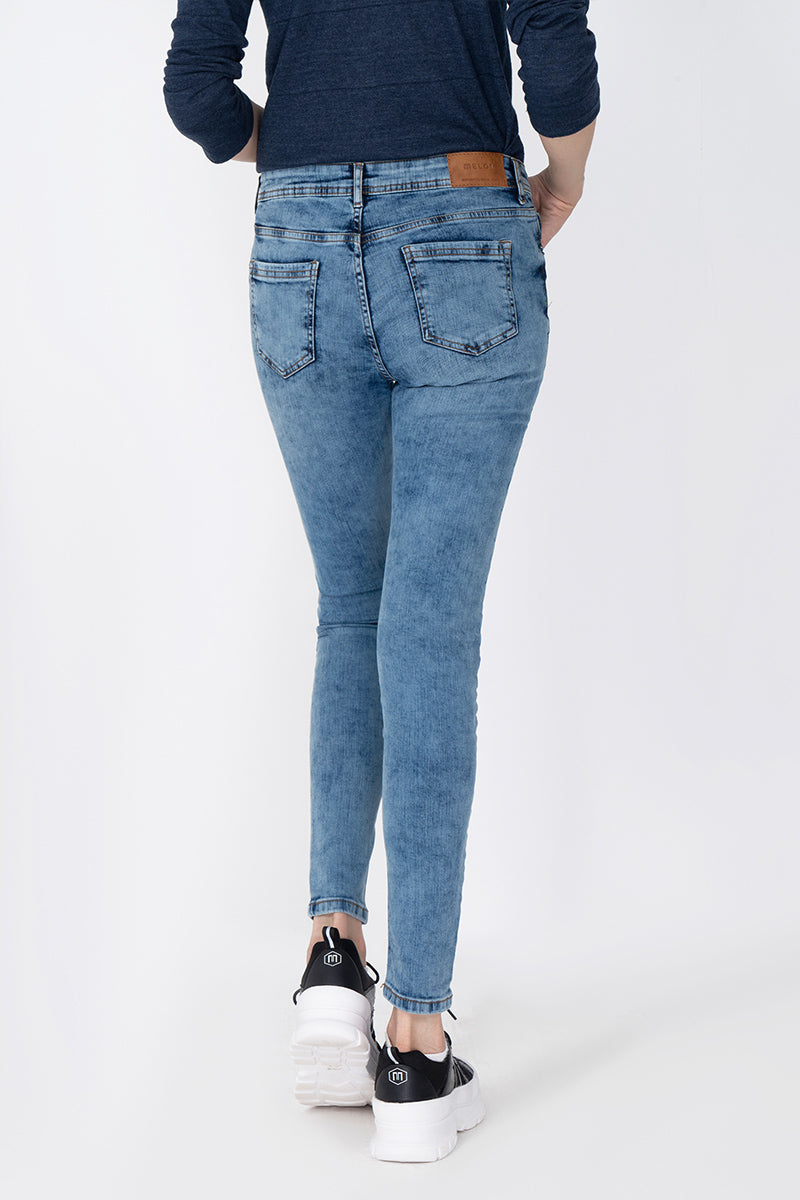 women Denim MID RISE SKINNY FIT