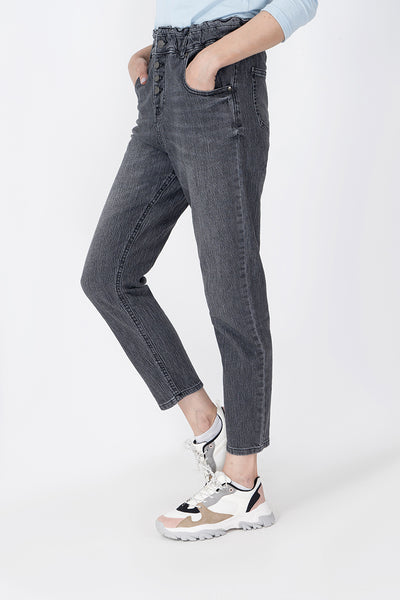 women Denim MID RISE STRAIGHT FIT