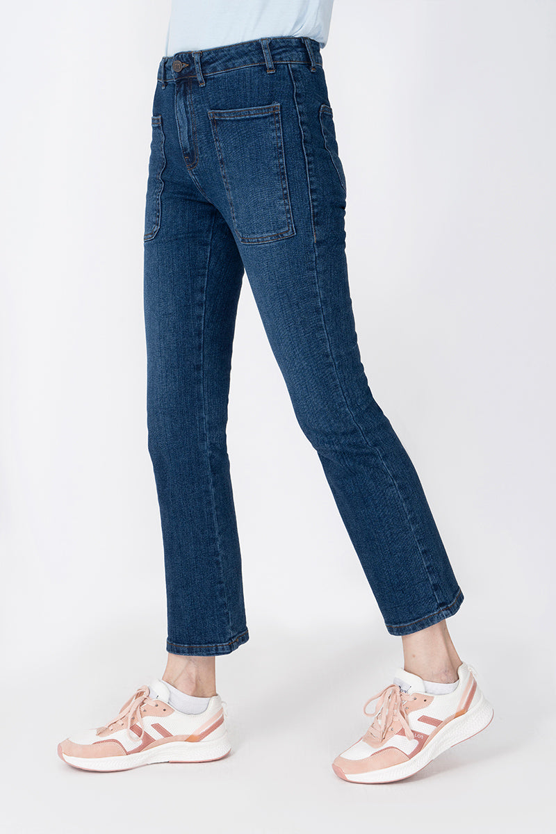 women Denim MID RISE BOOTCUT FIT