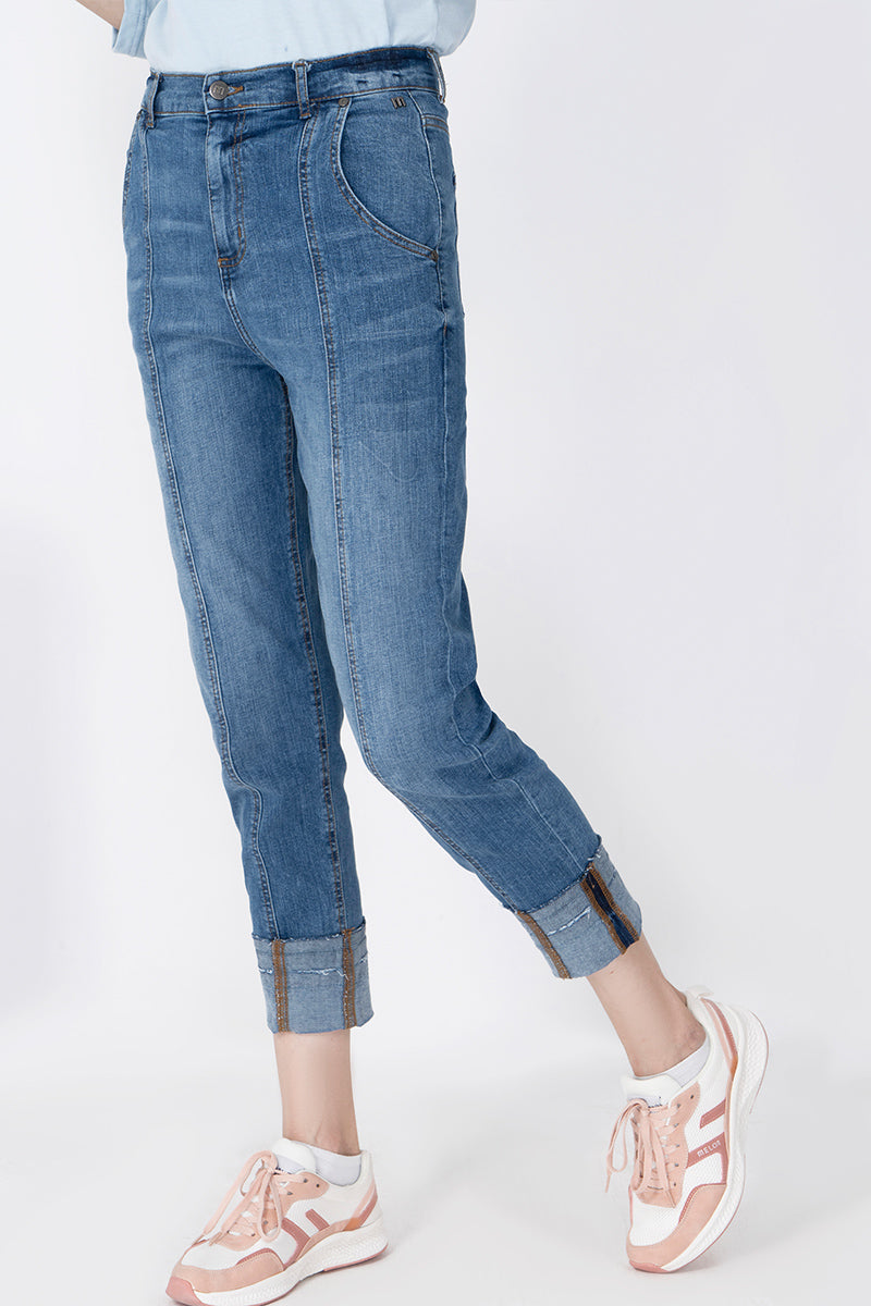 women Denim MID RISE REGULAR FIT